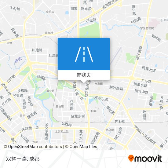 双耀一路地图
