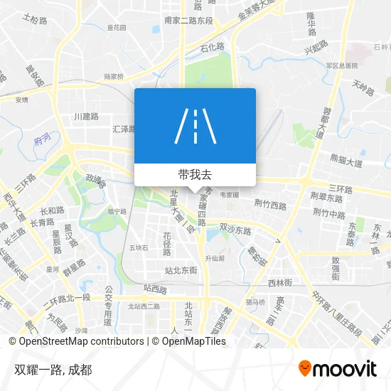 双耀一路地图