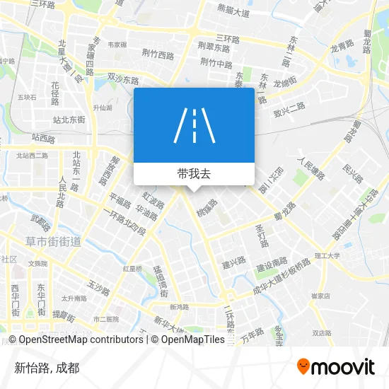 新怡路地图