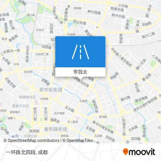 一环路北四段地图