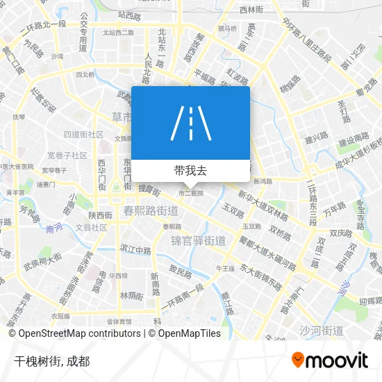 干槐树街地图