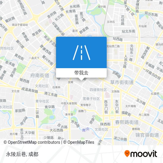 永陵后巷地图