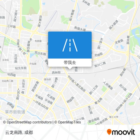 云龙南路地图