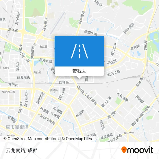 云龙南路地图