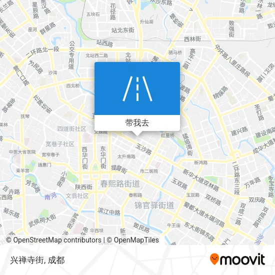 兴禅寺街地图