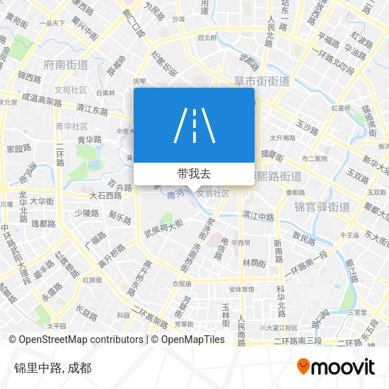 锦里中路地图