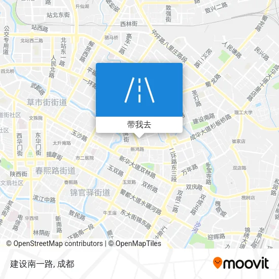 建设南一路地图