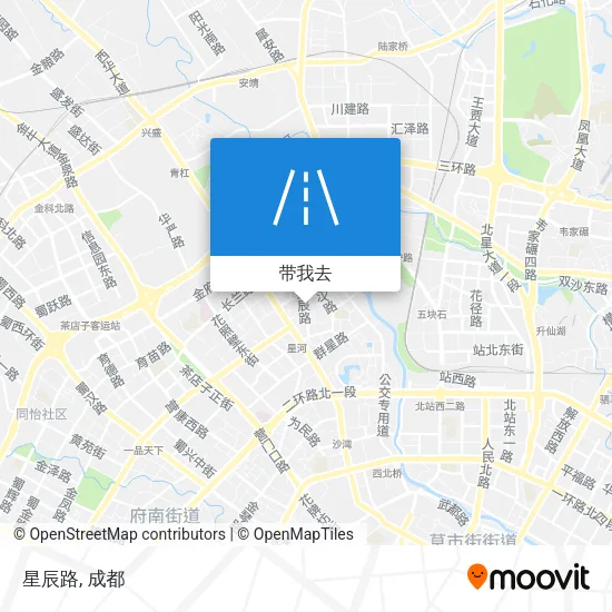 星辰路地图