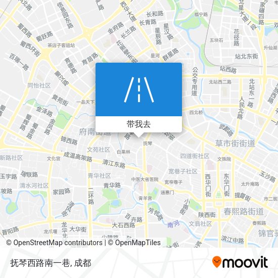 抚琴西路南一巷地图