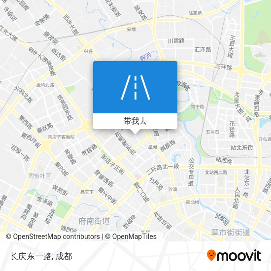 长庆东一路地图
