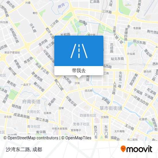 沙湾东二路地图