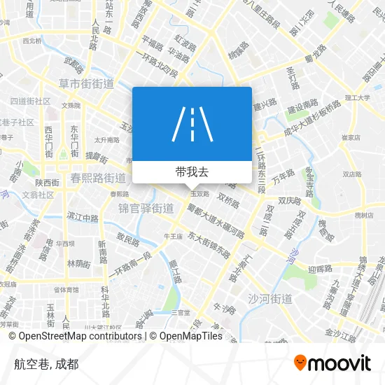 航空巷地图