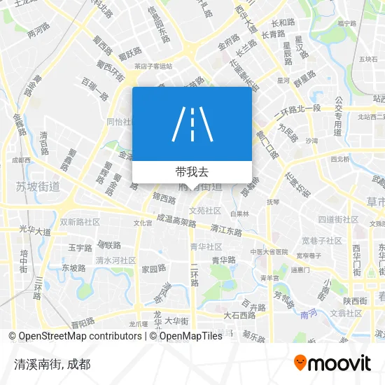 清溪南街地图