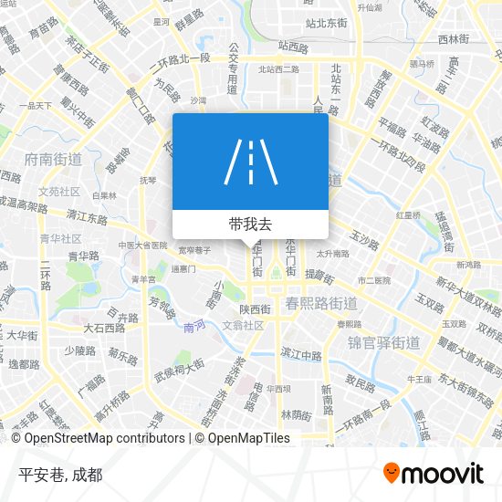 平安巷地图