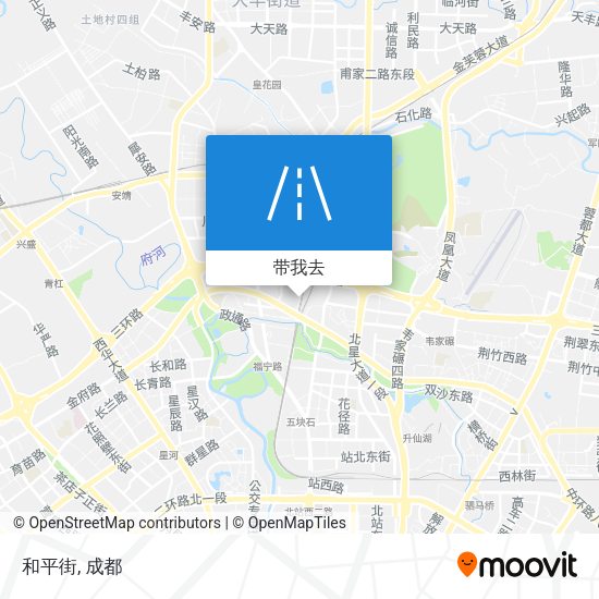 和平街地图