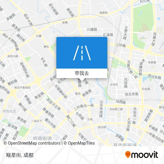 顺星街地图