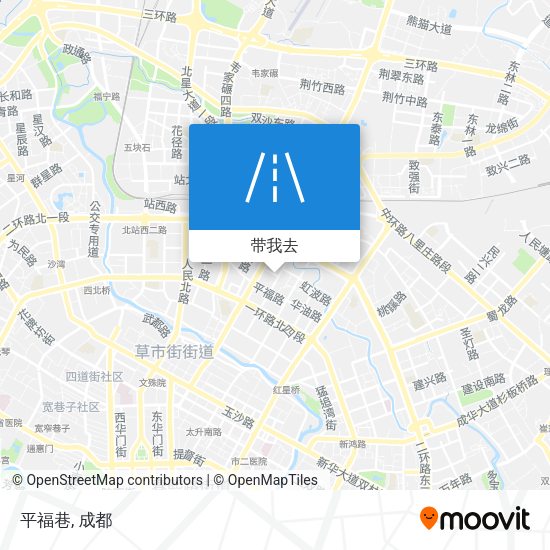 平福巷地图