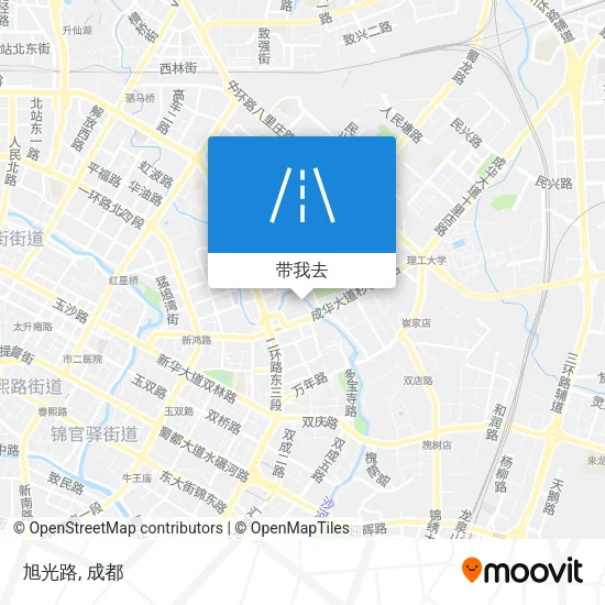 旭光路地图