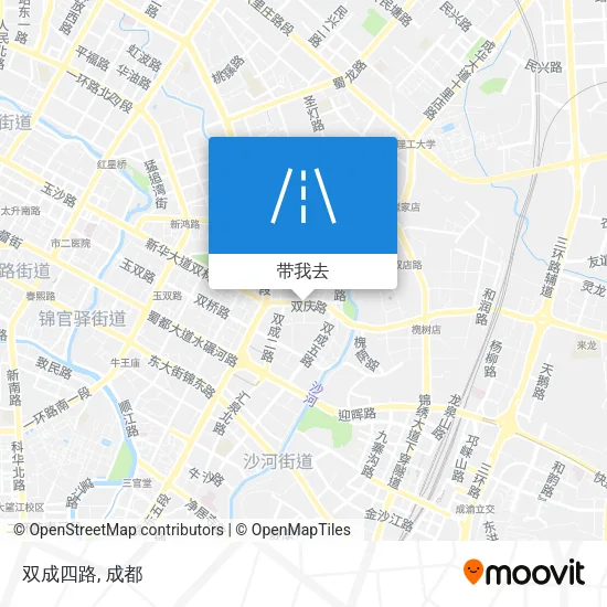 双成四路地图