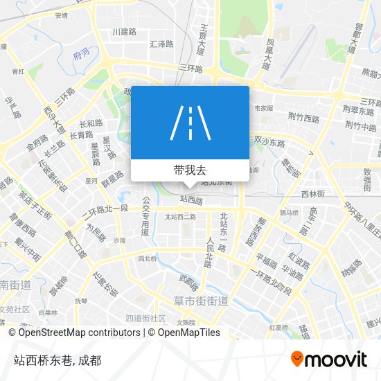站西桥东巷地图