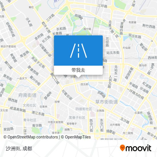 沙洲街地图