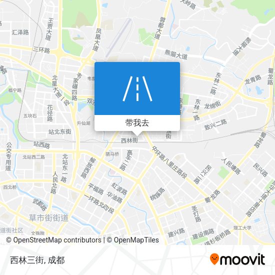 西林三街地图