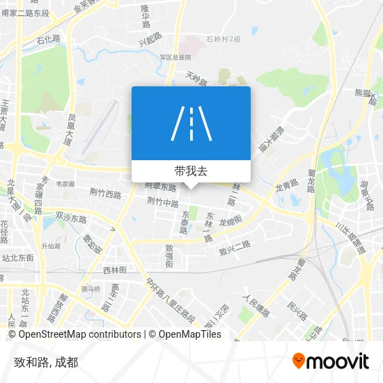 致和路地图