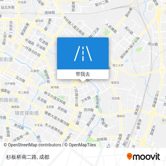 杉板桥南二路地图