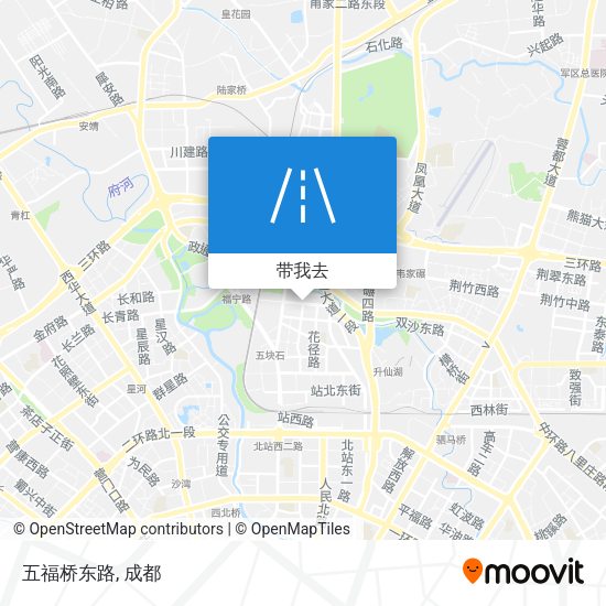 五福桥东路地图
