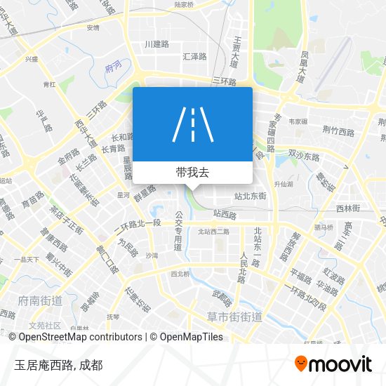 玉居庵西路地图
