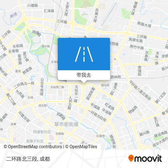 二环路北三段地图