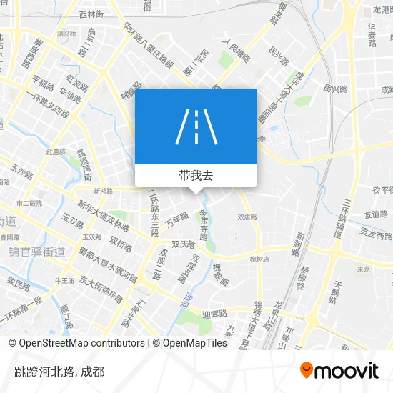 跳蹬河北路地图