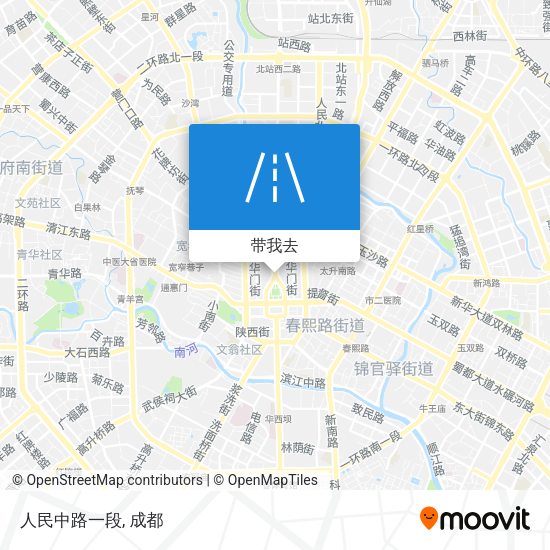 人民中路一段地图