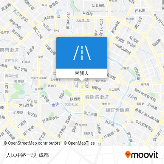 人民中路一段地图