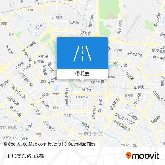 玉居庵东路地图