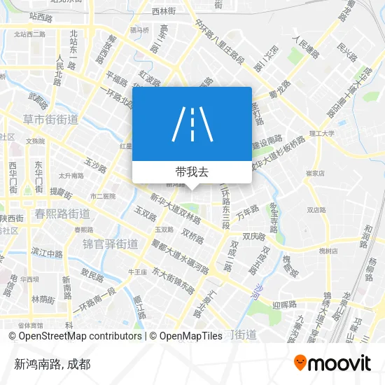 新鸿南路地图