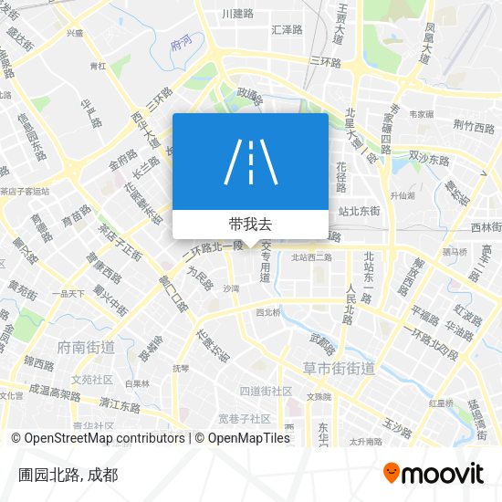 圃园北路地图