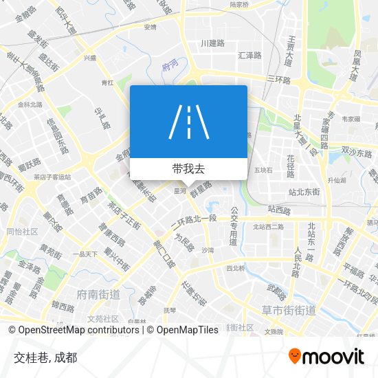 交桂巷地图