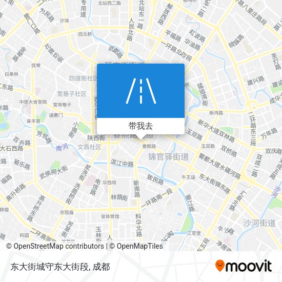 东大街城守东大街段地图