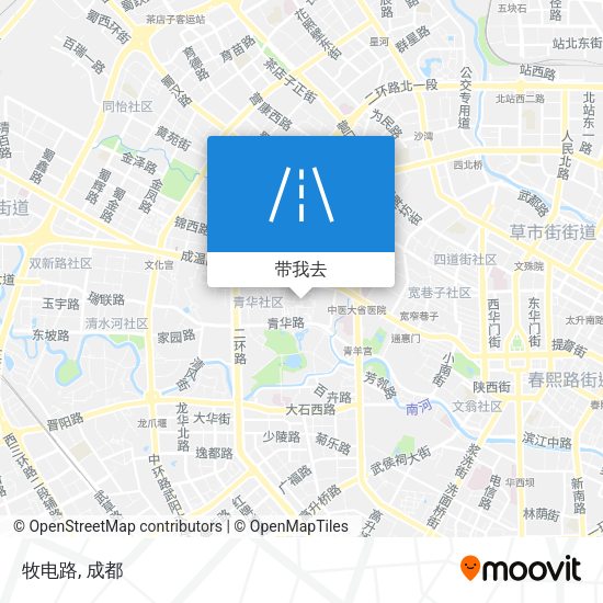 牧电路地图
