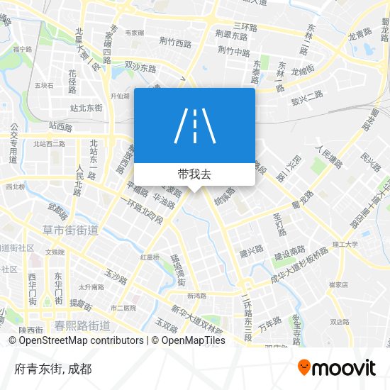 府青东街地图