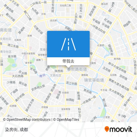染房街地图