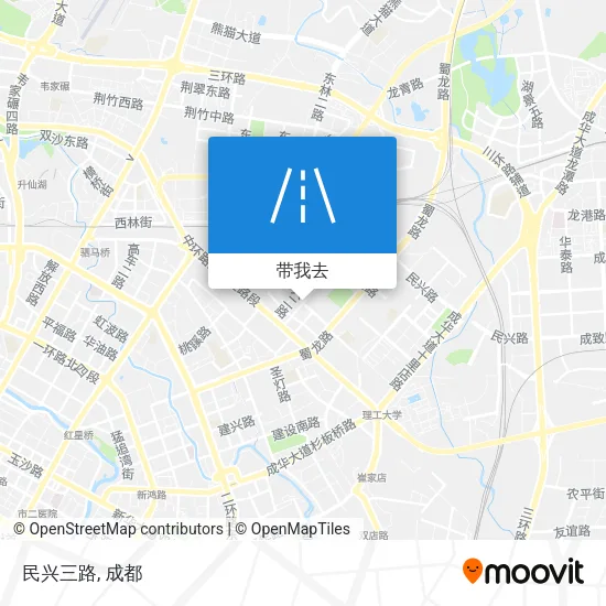 民兴三路地图