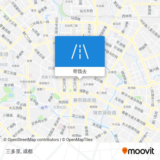 三多里地图