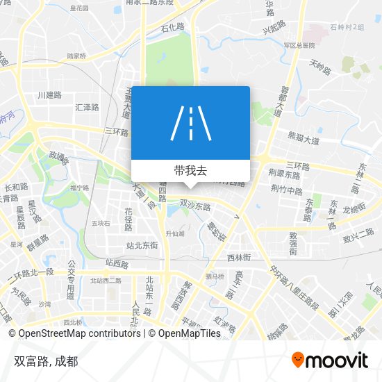 双富路地图