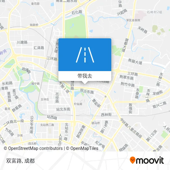 双富路地图