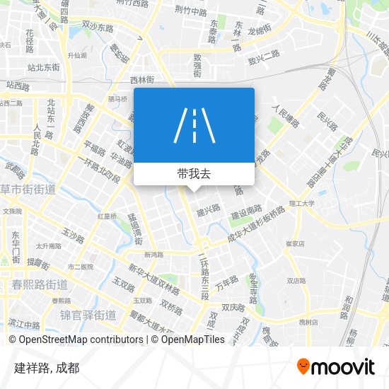 建祥路地图