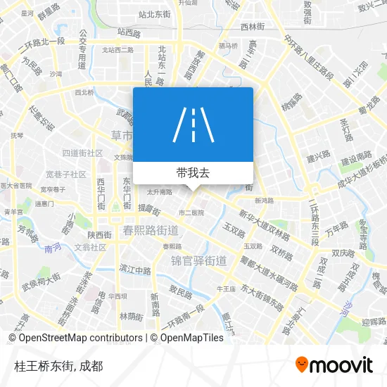 桂王桥东街地图