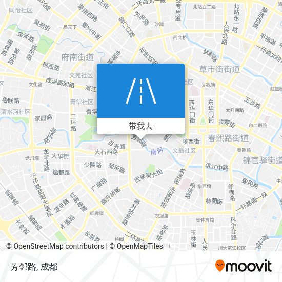 芳邻路地图