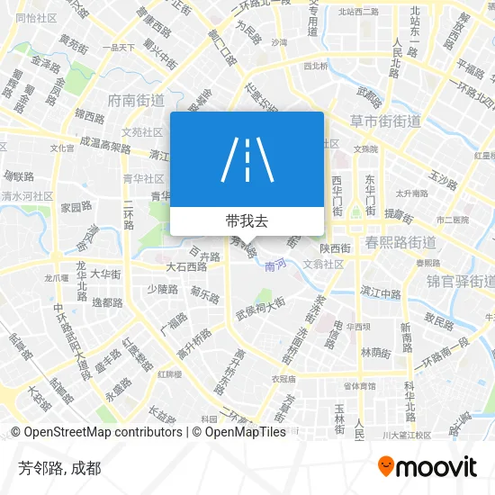 芳邻路地图